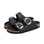 ショッピングビルケンシュトック 【40%OFF】 BIRKENSTOCK ARIZONA BIG BUCKLE OILED LEATHER 【NARROW】 ビルケンシュトック アリゾナ ビッグバックル レザー ナロー ブラック BKS-1011075