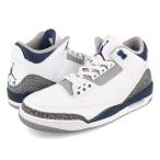 ショッピングジョーダン NIKE AIR JORDAN 3 RETRO ナイキ エア ジョーダン 3 レトロ メンズ WHITE/MIDNIGHT NAVY/CEMENT GREY/BLACK ホワイト CT8532-140