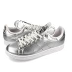 ショッピングスタンスミス adidas STAN SMITH J アディダス スタンスミス J レディース SILVER METALLIC/CORE BLACK/FTWR WHITE シルバー id7187