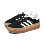 adidas GAZELLE BOLD W アディダス ガゼル ガッツレー ボールド ウィメンズ メンズ レディース CORE BLACK/FTWR WHITE/FTWR WHITE ブラック IE0876