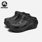 CROCS BUBBLE CRUSH CLOG クロックス バブル クラッシュ クロッグ メンズ レディース TRIPLE BLACK ブラック 210061-0WC