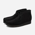 CLARKS WALLABEE BOOT クラークス ワラビー ブーツ BLACK SUEDE 26155517