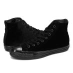 CONVERSE ALL STAR US VELVET HI コンバース オールスター US ベルベット HI メンズ レディース BLACKMONOCHROME ブラック 31313321