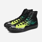 【3月10日(火)発売】 CONVERSE ALL STAR AGED IGNT HI コンバース オールスター エイジド IGNT HI メンズ BLACK/GREEN FLAME ブラック 31317131