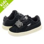 【キッズサイズ】【12cm-16cm】 PUMA SUEDE HEART ATH LUXE INFANT プーマ スウェード ハート ATH LUXE インファント BLACK/SILVER/WHITE 366846-01