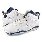 NIKE AIR JORDAN 6 RETRO GS ナイキ エア ジョーダン 6 レトロ GS レディース WHITE/MIDNIGHT NAVY ホワイト 384665-141