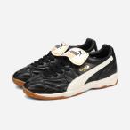 PUMA KING INDOOR プーマ キング インドア メンズ レディース BLACK/WARM WHITE ブラック 401683-01