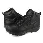 ショッピングNIKE NIKE MANOA LEATHER ナイキ マノア レザー メンズ ブーツ スニーカー ハイカット BLACK/BLACK ブラック 黒 454350-003