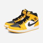 ショッピングjordan 【20,000円均一SALE】 NIKE AIR JORDAN 1 MID 【YELLOW TOE】 ナイキ エア ジョーダン 1 ミッド TAXI/BLACK/WHITE 554724-701
