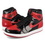 ショッピングジョーダン NIKE AIR JORDAN 1 RETRO HIGH OG 【BRED PATENT】 ナイキ エア ジョーダン 1 レトロ ハイ OG BLACK/WHITE/VARSITY RED 555088-063