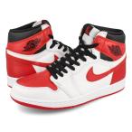 ショッピングjordan NIKE AIR JORDAN 1 RETRO HIGH OG 【HERITAGE】 ナイキ エア ジョーダン 1 レトロ ハイ OG WHITE/UNIVERSITY RED/BLACK 555088-161