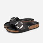 ショッピングビルケン BIRKENSTOCK MADRID BIG BUCKLE OILED LEATHER 【NARROW】 ビルケンシュトック マドリッド ビッグバックル レザー ナローフィット ブラック BKS-1006523