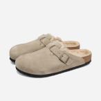 BIRKENSTOCK BOSTON SHEARLING SUEDE LEATHER 【REGULAR】 ビルケンシュトック ボストン シアリング スエードレザー レギュラーフィット ベージュ BKS-1028289