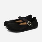 BIRKENSTOCK MANTOVA SUEDE LEATHER -NARROW- ビルケンシュトック マントバ スエード レザー ナローフィット レディース BLACK ブラック BKS-1030423