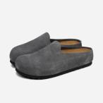 BIRKENSTOCK AMSTERDAM WRAPPED SUEDE LEATHER -REGULAR- ビルケンシュトック アムステルダム ラップド スエードレザー CHARCOAL グレー BKS-1032542