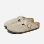 BIRKENSTOCK BOSTON SUEDE LEATHER 【NARROW】 ビルケンシュトック ボストン スエードレザー ナローフィット レディース TAUPE トープ 60463