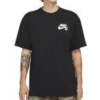 NIKE SB LOGO S/S TEE ナイキ スケートボーディング ロゴ Tシャツ BLACK/WHITE dc7817-010