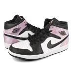 ショッピングジョーダン NIKE AIR JORDAN 1 MID SE 【TIE DYE】 ナイキ エア ジョーダン 1 ミッド SE BLACK/BLEACHED CORAL/WHITE dm1200-001