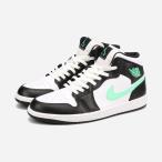 NIKE AIR JORDAN 1 MID ナイキ エア ジョーダン 1 ミッド メンズ WHITE/BLACK/GREEN GLOW ホワイト DQ8426-103