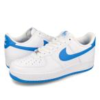 ショッピングnike NIKE AIR FORCE 1 '07 ナイキ エア フォース 1 '07 メンズ レディース WHITE/PHOTO BLUE/WHITE ホワイト FJ4146-103