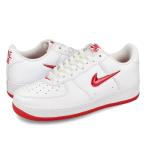 NIKE AIR FORCE 1 LOW RETRO 【COLOR OF THE MONTH】 ナイキ エア フォース 1 ロー レトロ メンズ WHITE/UNIVERSITY RED ホワイト FN5924-101