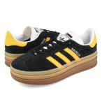 adidas GAZELLE BOLD アディダス ガッツレー ガゼル ボールド レディース CORE BLACK/BOLD GOLD/FTWR WHITE ブラック IE0422