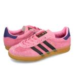 adidas GAZELLE INDOOR アディダス ガッツレー ガゼル インドア メンズ レディース BLISS PINK/CORE BLACK/COLLEGIATE PURPLE ピンク IE7002