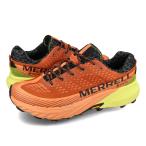 ショッピングメレル MERRELL AGILITY PEAK 5 GORE-TEX メレル アジリティー ピーク 5 ゴアテックス メンズ CLAY/MELON オレンジ J068101