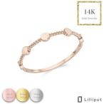 リング 重ね着け 指輪 ring レディース 14k K14 14金 Handmade ピンクゴールド gold 金 華奢 ゴールド 品質 結婚式 大人可愛い CZ プレゼント ギフト送料無料