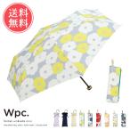 Wpc. w.p.c 雨傘 折りたたみ レディース 女性 折りたたみ傘 50cm 定番 晴雨兼用傘 折り畳み傘 UVカット 送料無料
