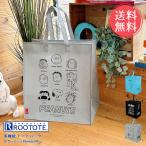 ショッピングエコバック ROOTOTE PEANUTS 多機能トートバッグ トートバッグ バッグ バック 鞄 かばん エコバッグ エコバック 折りたたみ メール便送料無料