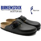 ショッピングビルケン ビルケンシュトック ボストン BS ナロー BIRKENSTOCK BOSTON BS (NARROW FIT) BLACK 0060193 ブラック オイルドレザー レディース ナローフィット