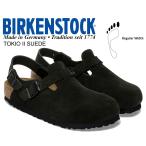 ビルケンシュトック トキオ 2 スエード レギュラー BIRKENSTOCK TOKIO II SUEDE (REGULAR FIT) BLACK 1028337 ブラック スウェード サンダル レギュラーフィット