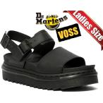 ドクターマーチン ヴォス Dr.Martens VOSS HYDRO LEATHER BLACK 23802001 SANDAL ZEBRILUS ゼブリラス ブラック サンダル 厚底 シャーク