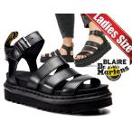 ショッピンググラディエーター ドクターマーチン ブレア ストラップ サンダル Dr.Martens BLAIRE BLACK BRANDO 24191001 ZEBRILUS ブラック シャークサンダル　ZIGGY ソール グラディエーター