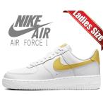 ナイキ ウィメンズ エアフォース 1 ロー 07 NIKE WMNS AIR FORCE 1 07 white/saturn gold-white-wht 315115-170 レディース スニーカー ホワイト サタンゴールド