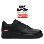 ショッピングエアフォース1 ナイキ エアフォース 1 シュプリーム NIKE AIR FORCE 1 LOW / SUPREME black/black cu9225-001 スニーカー ブラック AF1 LO