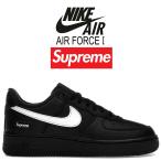 ショッピングエアフォース ナイキ × シュプリーム エアフォース 1 ロー ブラック ホワイト NIKE AIR FORCE 1 LOW / SUPREME blk/wht-blk cu9225-002