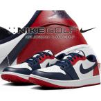 ナイキ エアジョーダン 1 ロー ゴルフ NIKE AIR JORDAN 1 LOW GOLF USA white/obsidian-varsity red dd9315-113 スパイクレス AJ1 トリコロール