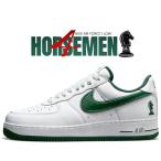 ナイキ エアフォース 1 ロー NIKE AIR FORCE 1 LOW FOUR HORSEMEN white/deep forest-wolf grey fb9128-100 LRMR VENTURES AF1 レブロン ジェームズ