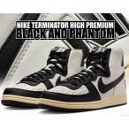 ナイキ ターミネーター ハイ プレミアム NIKE TERMINATOR HIGH PREMIUM phantom/black-pale vanila fd0394-030 スニーカー ホワイト ブラック Black and Phantom