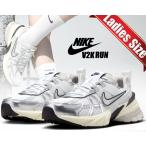 ショッピングナイキ スニーカー ナイキ ウィメンズ V2K ラン NIKE WMNS V2K RUN summit white/metallic silver fd0736-100 ユニセックス スニーカー サミットホワイト メタリックシルバー