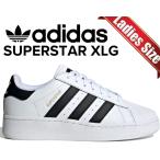 アディダス スーパースター エクストララージ adidas SUPERSTAR XLG FTWWHT/CBLACK/GOLDMT if9995 レディース 厚底 スニーカー ホワイト ブラック