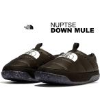 ノースフェイス ヌプシ ダウン ミュール THE NORTH FACE NUPTSE DOWN MULE TNF BLACK/TNF WHITE nf02371-kw ブラック 550フィルパワー ダウン 撥水 スリッポン