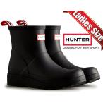 ハンター オリジナル プレイブーツ ショート HUNTER ORIGINAL PLAY BOOT SHORT BLACK wfs2020rma-blk ブラック レディース レインブーツ 雨靴 長靴