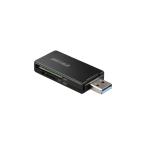 BUFFALO USB3.0 microSD/SDカード専用カードリーダー ブラック BSCR27U3BK
