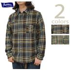 フェローズ　Pherrow's　25W-750WS-C　ガチャポケフランネルワークシャツ　[ Flannel Work Shirts ]　ネルシャツ　アメカジ　メンズ