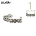 RAY ADAKAI（レイアダカイ）  ダブルスタンプシルバーブレスレットDBL/STP Brac（1/2in）  Indian Jewelry   NAVAJO