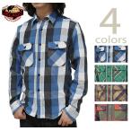 ジェラード　JELADO　JP82125 ヘビーチェックネルシャツ　 ショート丈   アメカジ   メンズ   ネルシャツ   2023 Model