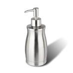 GLUBEE 304ステンレス ハンド ソープ ディスペンサー おしゃれ 洗剤入れ 食器用洗剤 シャンプー 液体など 詰め替え用ポンプボトル 台